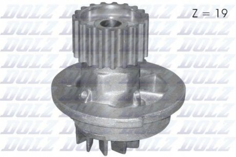 Водяной насос Chevr Aveo/Cruze/Daewoo Lacetti/Nubira 1.4/1.6i 97- DOLZ D211