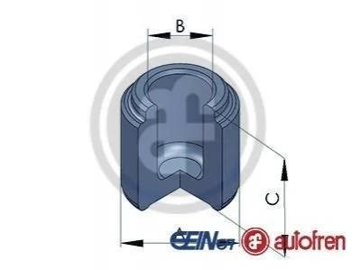 Поршенек суппорта зад OMEGA/SENATOR 88-03 40х32,6мм SEINSA AUTOFREN D02527 (фото 1)