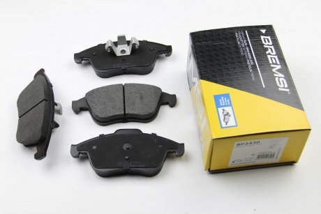 Тормозные колодки перед. Renault Laguna 07-/Megane 12- (ATE) (155,3x63x18) Bremsi BP3430