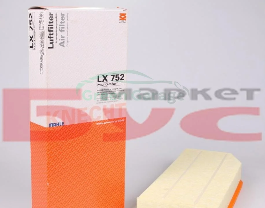 Повітряний фільтр MAHLE / KNECHT LX752 (фото 1)