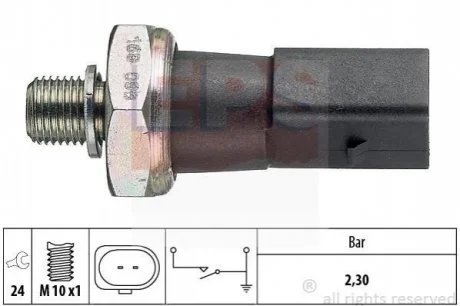 Датчик тиску масла Audi A4, A6, A8 VW Touareg 2.7TDI/3.0TDI/4.2TDI 06.07- EPS 1.800.190