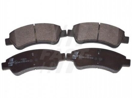 Гальмівні колодки перед. Citroen Berlingo 01-/Peugeot Partner/206/307 00- FAST FT29519