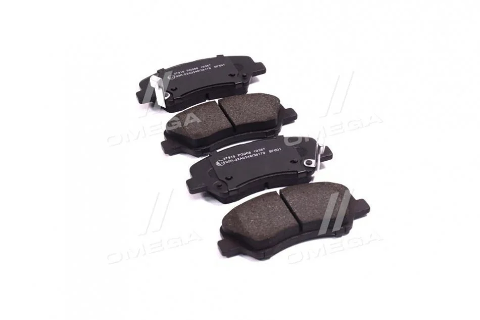 Колодка гальм. диск. HYUNDAI ACCENT RB 11-/KIA RIO 11 - передн. (вир-во ABS) A.B.S. 37916 (фото 1)