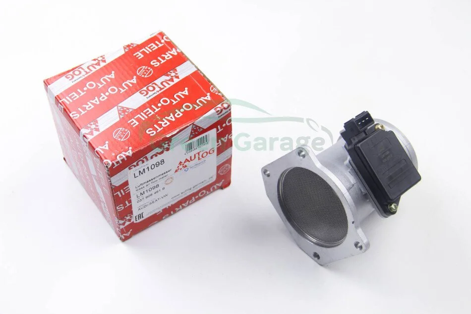 Расходомер воздуха (3 конт.) AUDI A4/ A6/VW GOLF/PASSAT 1.6/1.8/2.0 91-01 AUTLOG LM1098 (фото 1)