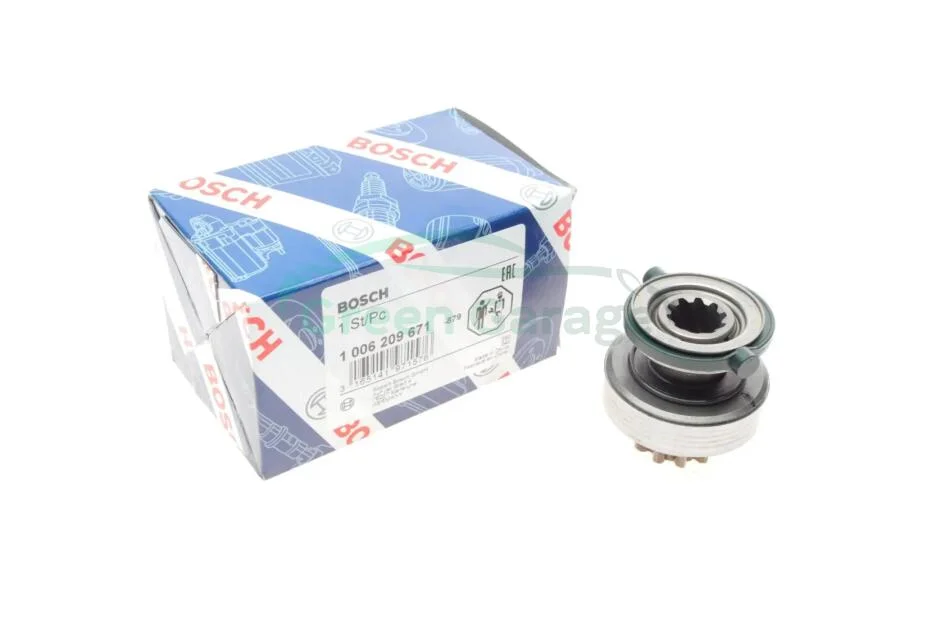 Бендикс стартера CLIO/KANGOO/TRAFIC 1.9 D 91- (z=11) BOSCH 1 006 209 671 (фото 1)