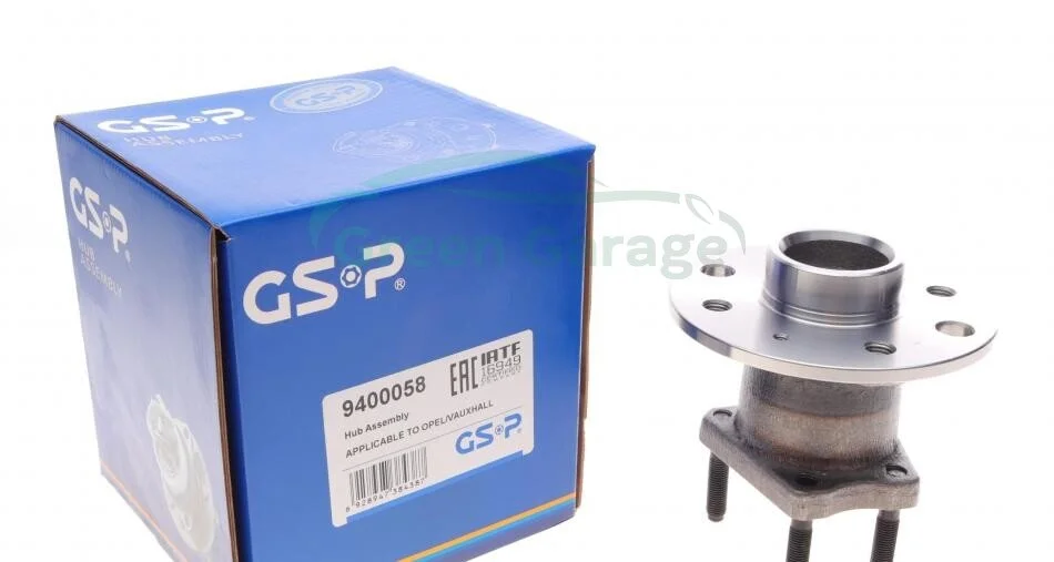Підшипник зад. (ступиця 4 отв. -ABS) Opel Astra F/G/Combo/Vectra A 88-05 GSP 9400058 (фото 1)