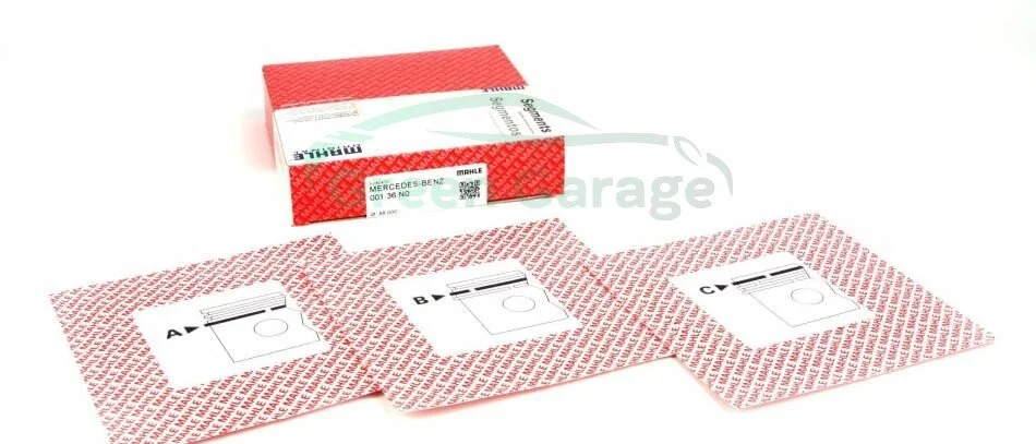 Кольца поршневые Sprinter ОМ611-612 (88mm/STD) MAHLE ORIGINAL MAHLE / KNECHT 001 36 N0 (фото 1)