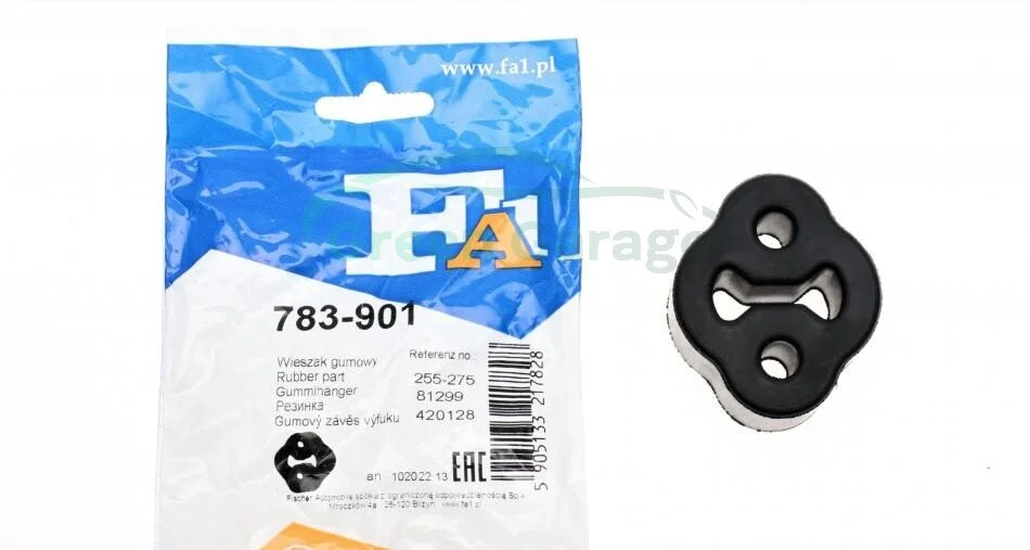 Кронштейн кріплення глушника Fiat, Ford, Kia, Mazda, Nissan 1.3-2.5 80- Fischer Automotive One (FA1) 783901 (фото 1)