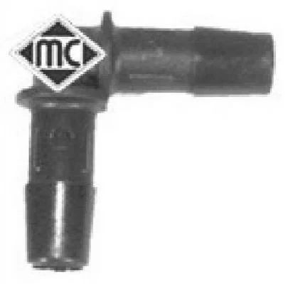 Универсальный соеденитель шлангов 10mmx10mm (угловой) Metalcaucho 00052 (фото 1)