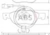 Тормозные колодки перед. Fiat Bravo/Marea 96-02 (ATE) (156,3x52,6x17,6) A.B.S. 36893 (фото 1)