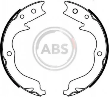 Гальмівні колодки ручного гальма A.B.S. 9235