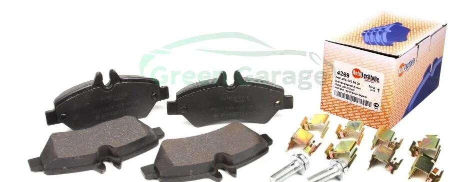 Колодки тормозные (задние) MB Sprinter 209-319 CDI/VW Crafter 30-35 06- AUTOTECHTEILE 100 4269 (фото 1)