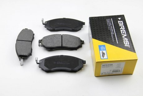 Тормозные колодки перед. Nissan Qashqai 07-13/Pathfinder 05- (sumitomo) Bremsi BP3350