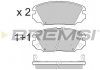 Тормозные колодки перед. Hyundai Tucson 04-10 (mando) (131,5x60,2x17,5) BREMSI BP3401 (фото 1)