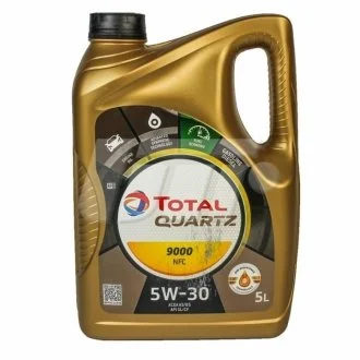 Олива моторна QUARTZ 9000FUT.NFC 5W30 (3B5L TOT C) TOTAL 183199