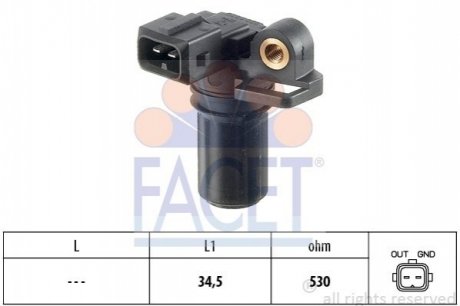 Датчик коленвала Connect 1.8TDCI (90PS)/Transit V184/V347 FACET 9.0323