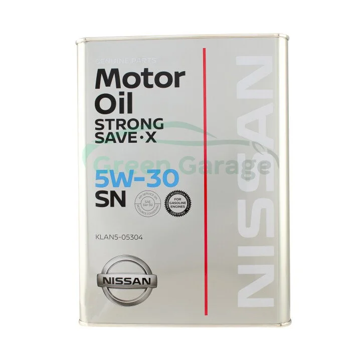Масло моторное Nissan / Infiniti Strong Save X 5W-30 (4 л) NISSAN Klan505304 (фото 1)