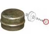 Крышка ступицы колеса Audi 80/Golf III/Passat -01 JP GROUP 1151450200 (фото 1)
