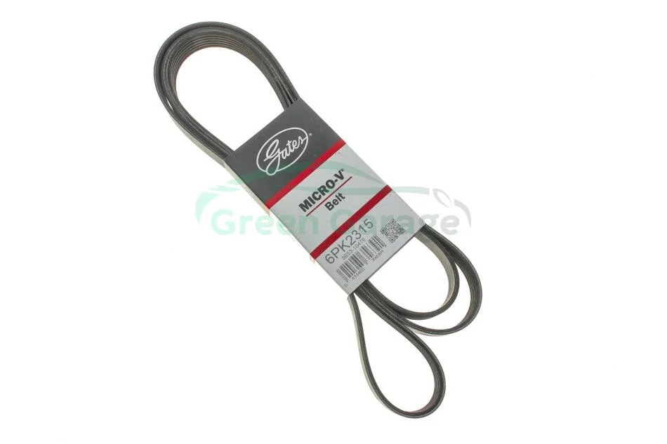 Ремень генератора W202/210 M112/113 97- (WP,PS) GATES 6PK2315 (фото 1)