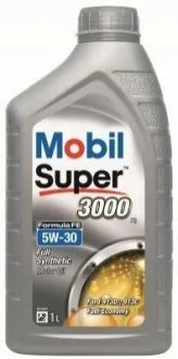 Олива моторна Mobil Super 3000 X1 5W-30 Formula FE (Каністра 1л) MOBIL 151520