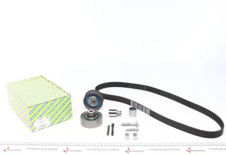 Комплект ГРМ (пасок+4 ролики) Audi A3, VW Bora, Golf, Polo 1.9TDI/SDI NTN SNR KD457.37