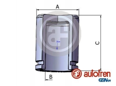 Поршень циліндра суппорта AUTOFREN D025550 (фото 1)