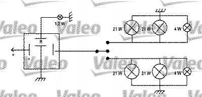 Реле поворотов Master/Movano 2.5D/2.8dTi 98-01 (4конт.) VALEO 641426