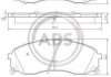 К-кт перед. гальм. колодок Hyundai H-1 2.5CRDI 01-08/Kia Carniva 06- A.B.S. 37618 (фото 1)