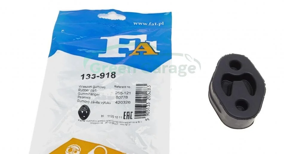 Підвіска глушника Ford Fiesta 1.0 i,1.25 i 16V,1.3 i,1.4 i 16V,1.8 D Fischer Automotive One (FA1) 133918 (фото 1)