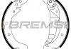 Гальмівні накладки BREMSI GF0358 (фото 1)
