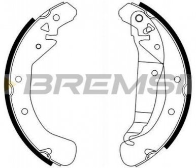 Тормозные колодки зад. Combo 01-05/Astra F/G 91-05 (бараб.) (230x42) Bremsi GF0358