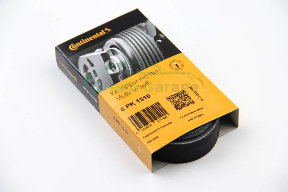 Ремень генератора Cerato/Elantra/Santa Fe 2.0-2.2 CRDI 01-12 CONTITECH 6PK1510 (фото 1)