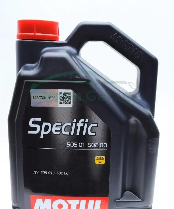 Масло моторное Motul Specific 505 01 502 00 5W-40 (5 л) MOTUL 842451 (фото 1)