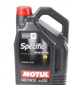 Масло моторное Motul Specific 504.00-507.00 5W-30 (5 л) MOTUL 838751