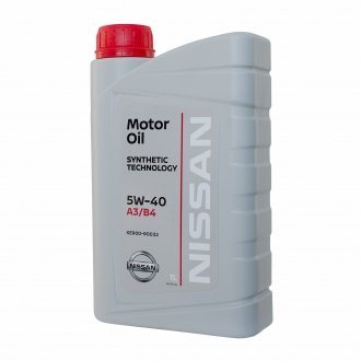 Масло моторное / Infiniti Motor Oil 5W-40 (1 л) NISSAN Ke90090032