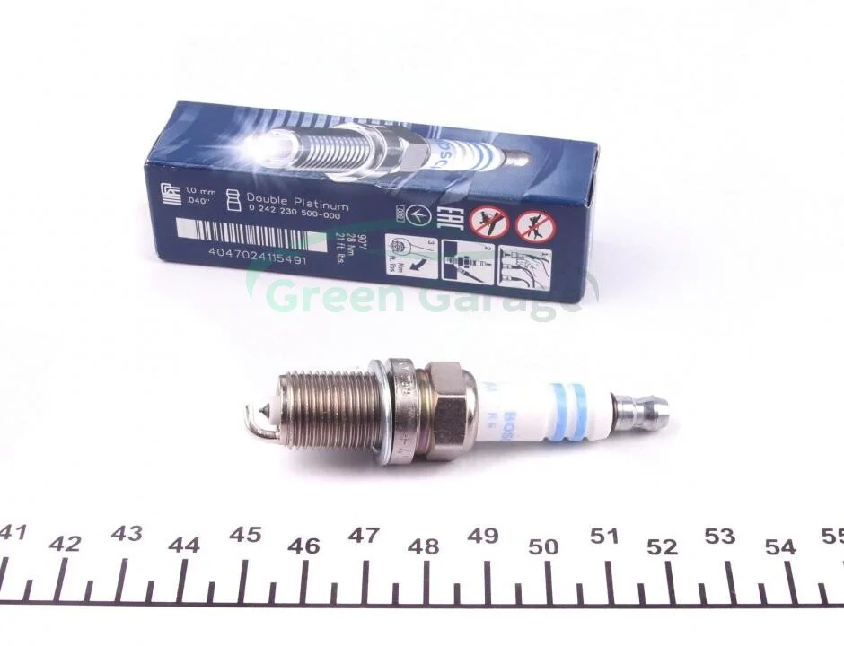 Свеча зажигания FR8DPP33+ DOUBLE PLATINUM (MB,TOYOTA) (пр-во) BOSCH 0 242 230 500 (фото 1)