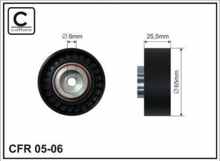 Ролик CITROEN /FIAT 2.0-2.2DI CAFFARO 05-06