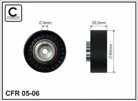 Ролик CITROEN /FIAT 2.0-2.2DI CAFFARO 0506