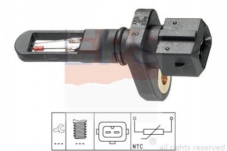 Датчик темп. впуск. повітря Audi, Seat, Skoda, VW 1.6-2.8 V6 01.95- EPS 1.994.001