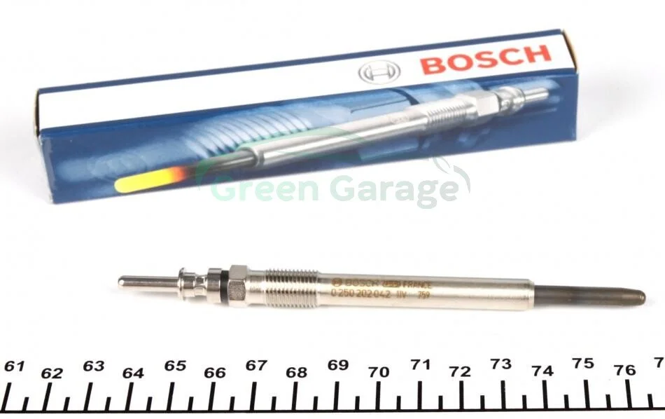 Свеча накала ASTRA G/OMEGA B/VECTRA B/ZAFIRA A BOSCH 0 250 202 042 (фото 1)