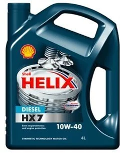 Мастило двигуна Shell Helix Diesel HX7 10W40 4L SHELL 550040425