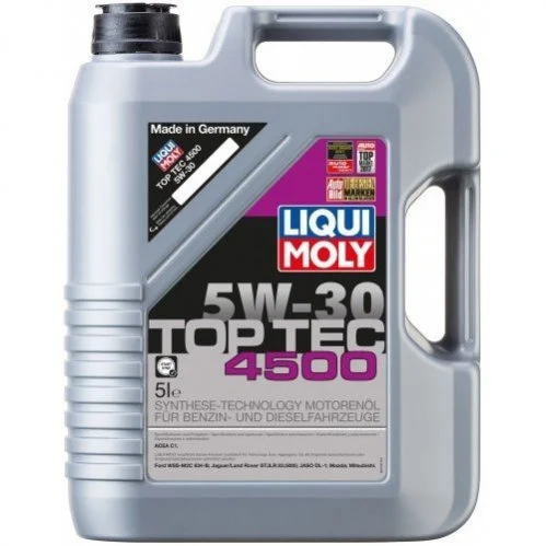 Масло моторное Liqui Moly Top Tec 4500 5W-30 (5 л) LIQUI MOLY 2318 (фото 1)