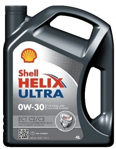 Олива Shell Helix Ultra ECT С2/С3 0w/30 4л SHELL 550042353 (фото 1)