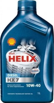 Масло моторное Helix HX7 Diesel 10W-40 (1 л) SHELL 550040427