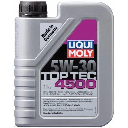 Моторна олива Liqui Moly Top Tec 4500 5W-30, 1л LIQUI MOLY 2317 (фото 1)