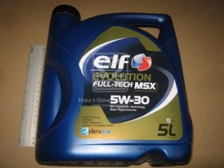 Масло моторное Elf Evolution Full-Tech MSX 5W-30 (5 л) ELF 213932
