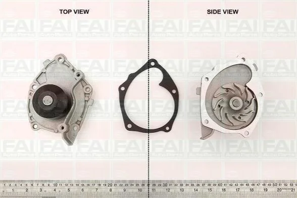 Водяний насос Fischer Automotive One (FA1) WP6327 (фото 1)