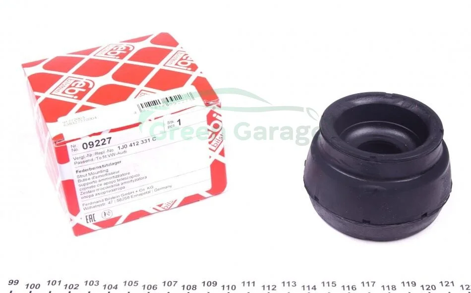 Опора перед. амортизатора VW/Audi A3/Leon/Toledo 99-/Skoda Octavia FEBI BILSTEIN 09227 (фото 1)