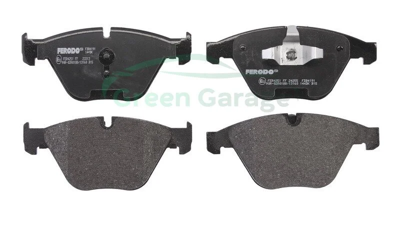 Колодки тормозные передние BMW 3 (E90)/5 (E60)/7 (E65) 02-13 (ATE) FERODO FDB4191 (фото 1)