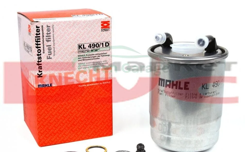 Фильтр топливный Sprinter OM642/651 09- (h-118mm) KNECHT MAHLE / KNECHT KL490/1D (фото 1)